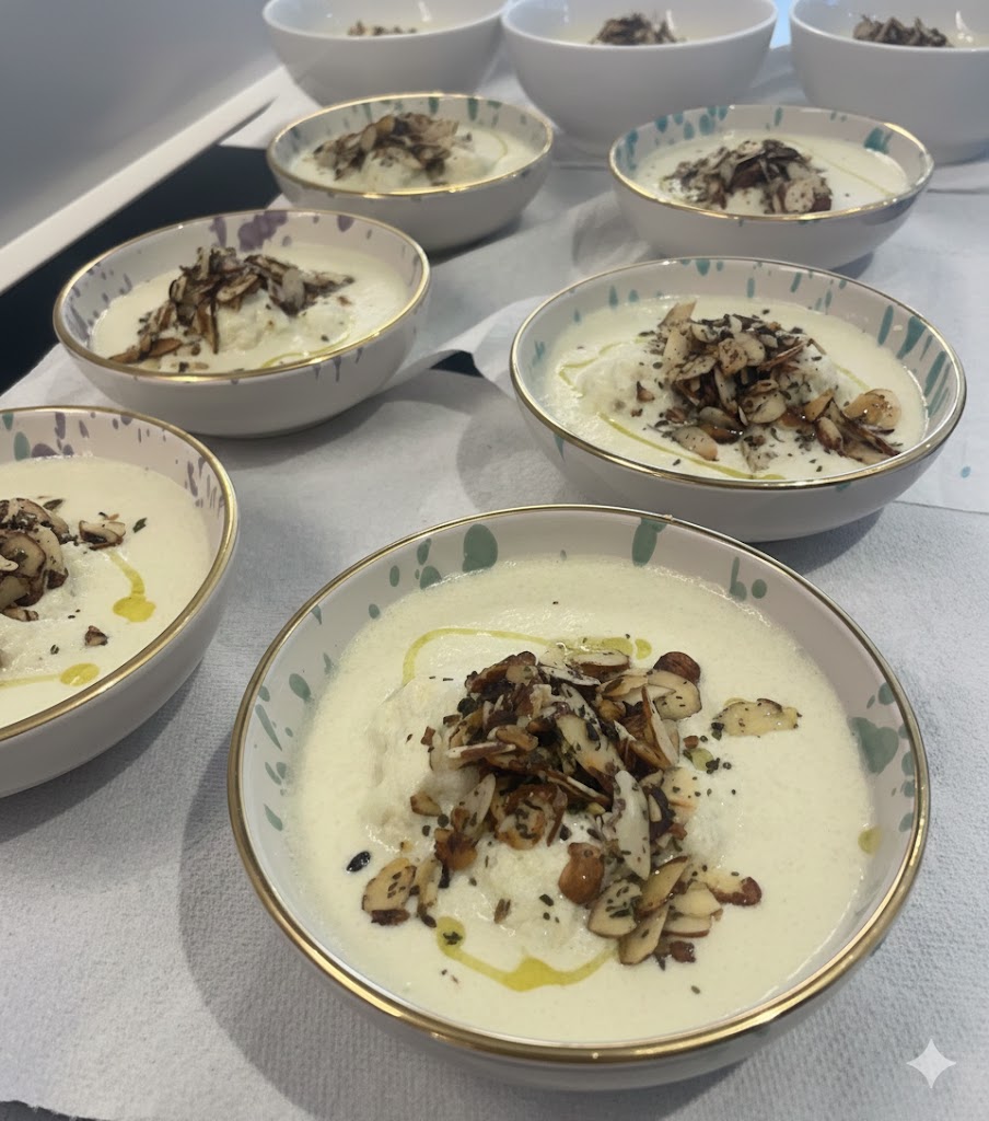 Cauliflower & Cucumber Crudo